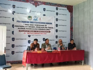 Rasa Tanggungjawab Pada Penegakan Hukum di Indonesia, Advokat Robert Imbang Tamba, SH., MH Melakukan Kegiatan Penyuluhan Hukum GRATIS Bagi Warga Binaan Di LAPAS SAMOSIR