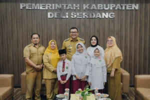 BUPATI ASRI LUDIN: BERI RUANG BAGI ANAK TUNJUKKAN BAKAT, ORANGTUA DAN GURU HARUS DAMPINGI    “Apresiasi Storytelling Siswa MIN 3 Deli Serdang di Kantor Bupati”