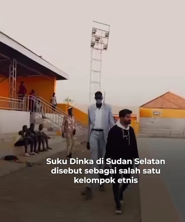 DATA DAN FAKTA: TINGGI BADAN DI ATAS 2 METER PADA SUKU DINKA