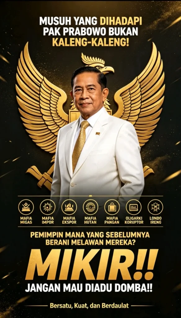 Musuh yang Dihadapi Prabowo Bukan Kaleng-kaleng: Daftar Tantangan Berat yang Harus Diberantas ; Oleh: Hasan Basri Siregar, Ketua Jajaran Wartawan Indonesia (JWI) Deli Serdang