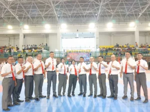 Ketua Dewan Guru Efendi Sirait Beri Semangat : Laksanakan Tugas Dengan Baik di Karate Open Tournament Forki Medan