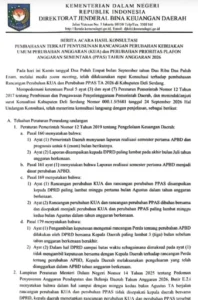 PEMKAB DELI SERDANG TINDAKLANJUTI SE MENDAGRI SOAL PENYESUAIAN TKD 2026 UNTUK DAERAH TERDAMPAK BENCANA
