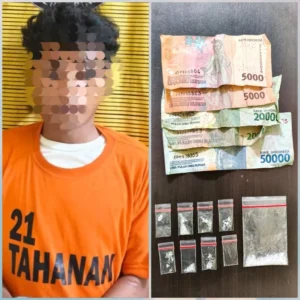 Paket Sabu 4,67 Gram Diamankan, Satresnarkoba Polres Binjai Tangkap Terduga Pengedar di Binjai Barat