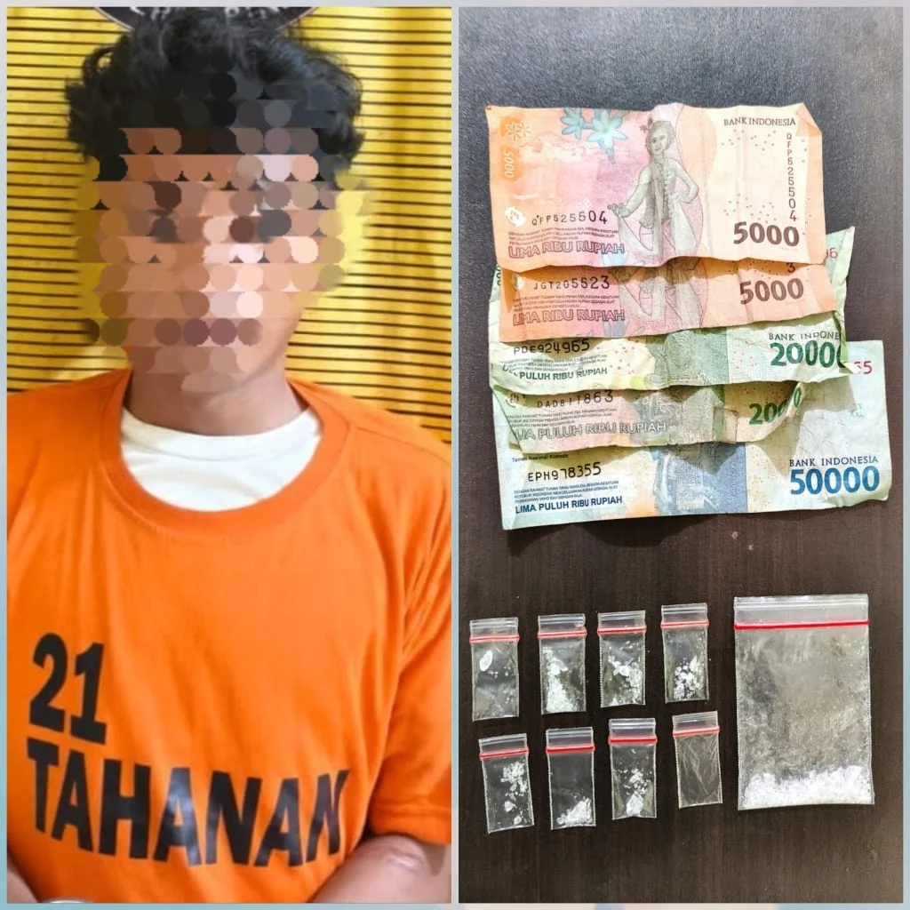 Paket Sabu 4,67 Gram Diamankan, Satresnarkoba Polres Binjai Tangkap Terduga Pengedar di Binjai Barat