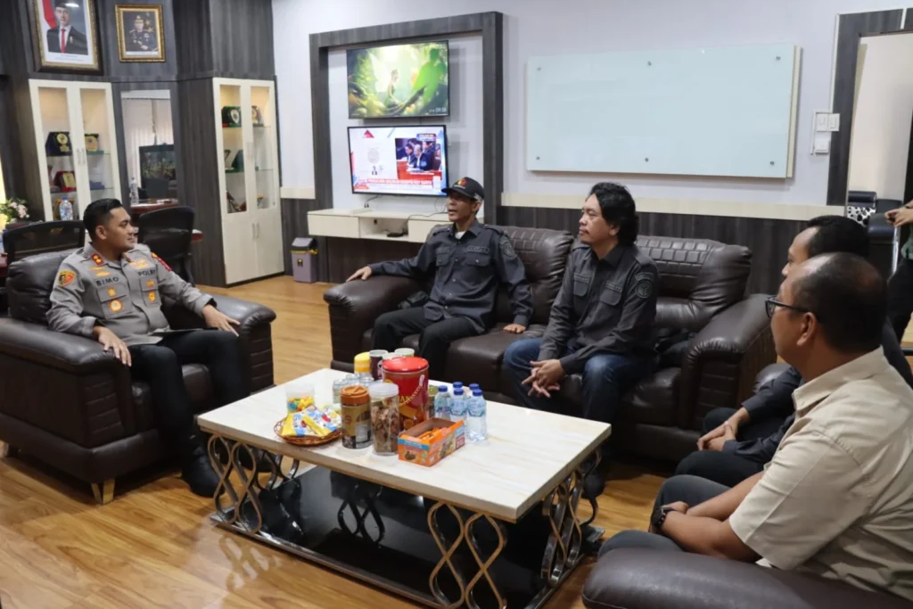 Kapolres Binjai AKBP Bimo Moernanda Bangun Sinergi dengan Bawaslu Langkat