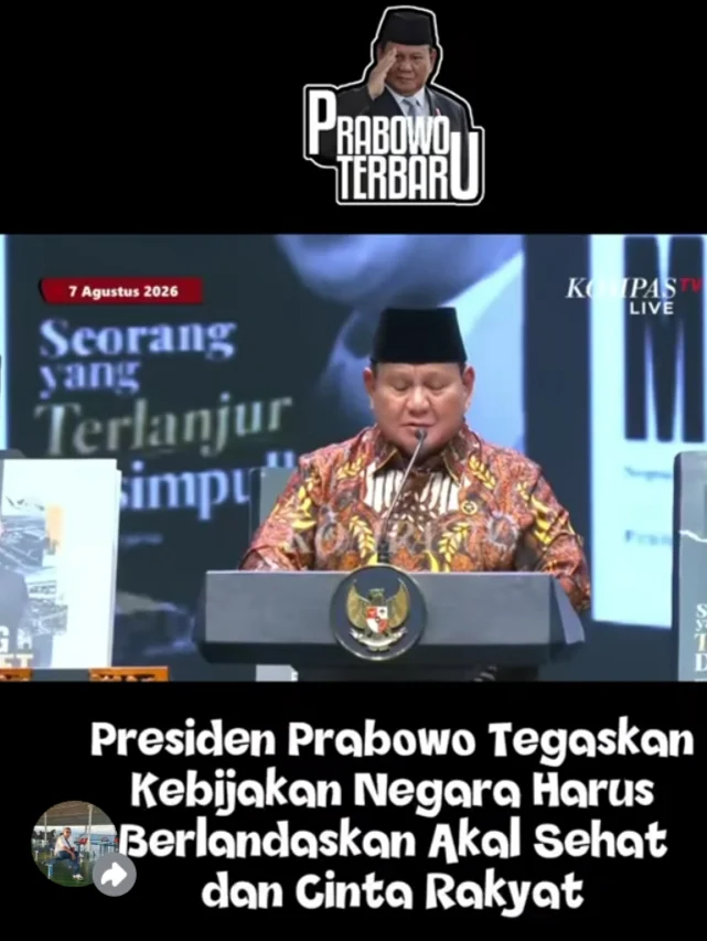 Kebijakan Negara Berlandaskan Akal Sehat dan Cinta Rakyat: Fondasi Moral-Praktis Pembangunan Nasional  Oleh ; Hasan Basri Siregar, Ketua JWI DS