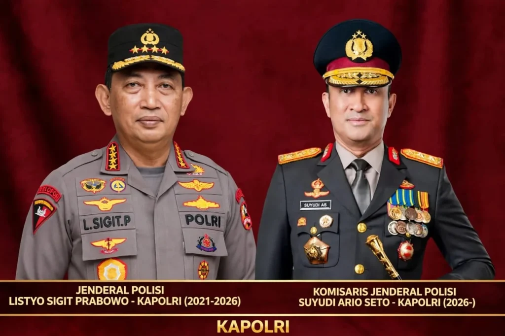 SAH! DPR Setujui Komjen Suyudi Ario Seto Jadi Kapolri Gantikan Listyo Sigit Prabowo  “Lewat Rapat Paripurna 1 Oktober 2026, Puan Maharani Ketuk Palu – Suyudi Usung Konsep “Polisi Bersama Masyarakat”