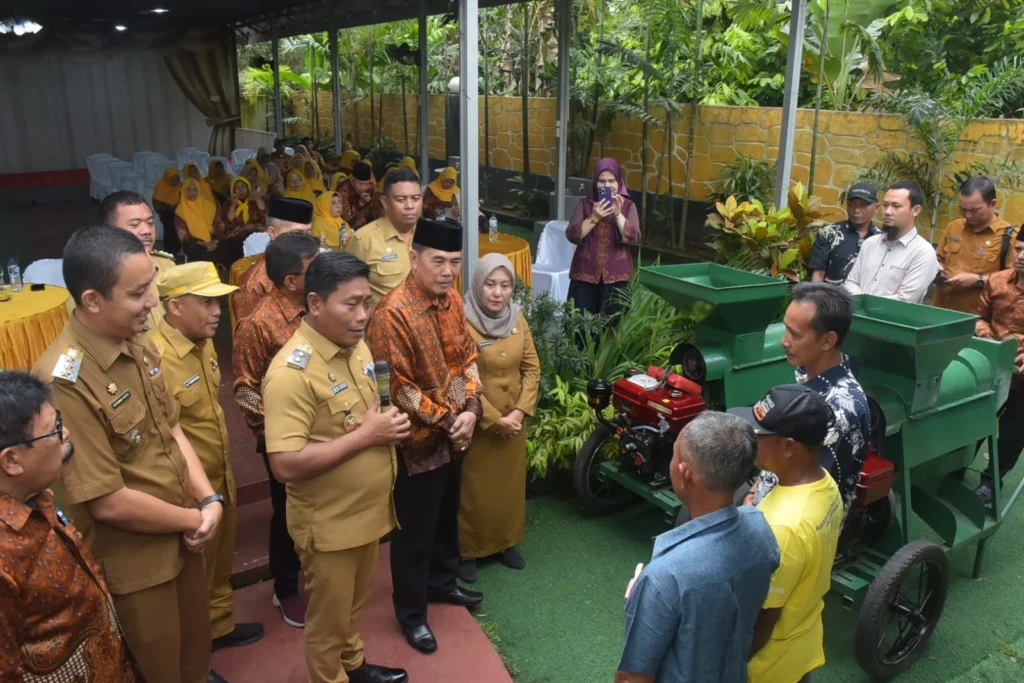 Lom Lom Apresiasi Kontribusi PWRI Deli Serdang Dukung Petani