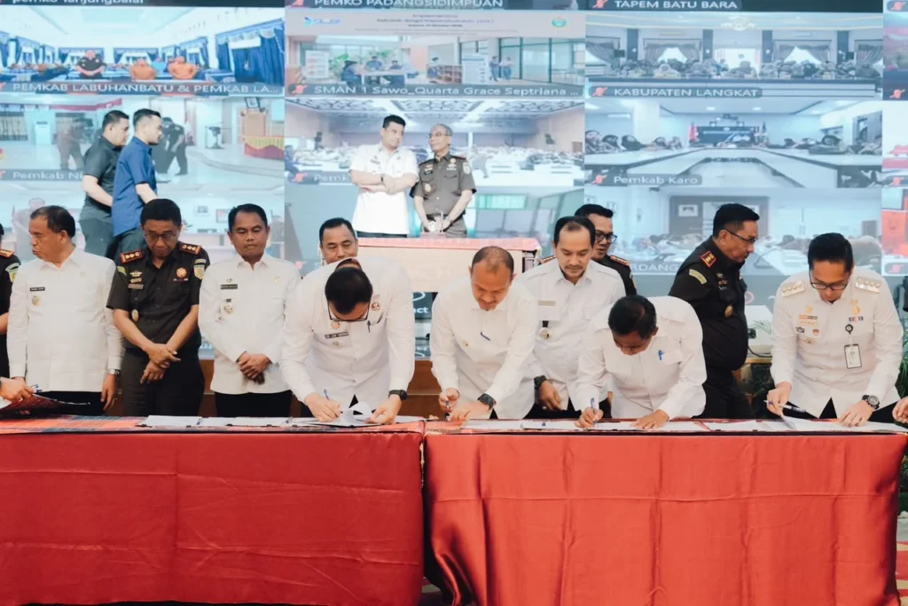 Bupati Deli Serdang Teken MoU Jaksa Sahabat Pendidik: Kawal Dana Pendidikan Agar Tertib, Transparan dan Tidak Bocor