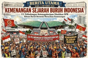 INI KEMENANGAN SEJARAH!” – Andi Gani Nena Wea: UU Pelindungan Ketenagakerjaan Hadiah dari Prabowo untuk Buruh Indonesia