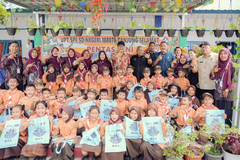 BUPATI DELI SERDANG INGATKAN: SEKOLAH CANTIK HARUS DIRAWAT, JANGAN TUNGGU RUSAK BERAT